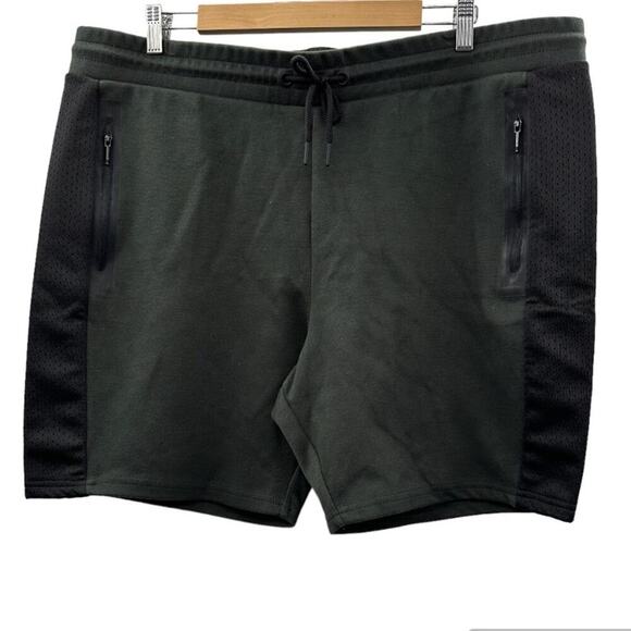 Primark Dark Gray High Rise Drawstring Pull On Relax Loungewear Shorts Size 2X‎ - Picture 1 of 7